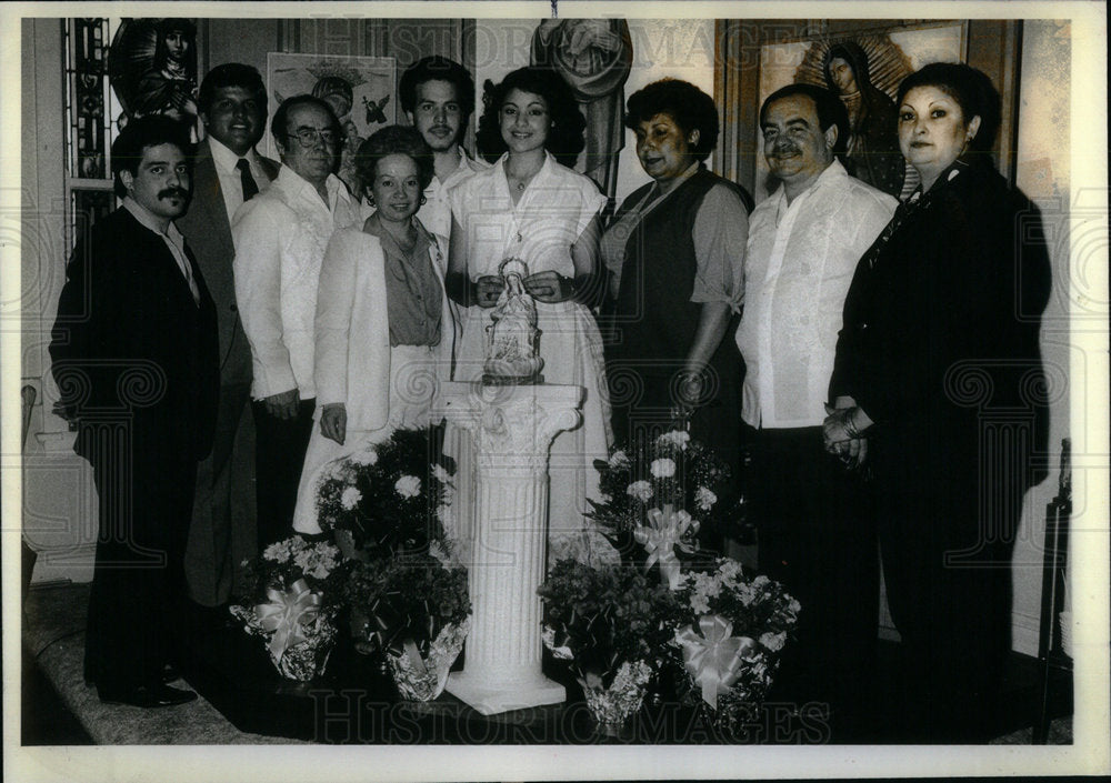 1981 Press Photo Church Dedication Shrine - RRX01625- Historic Images