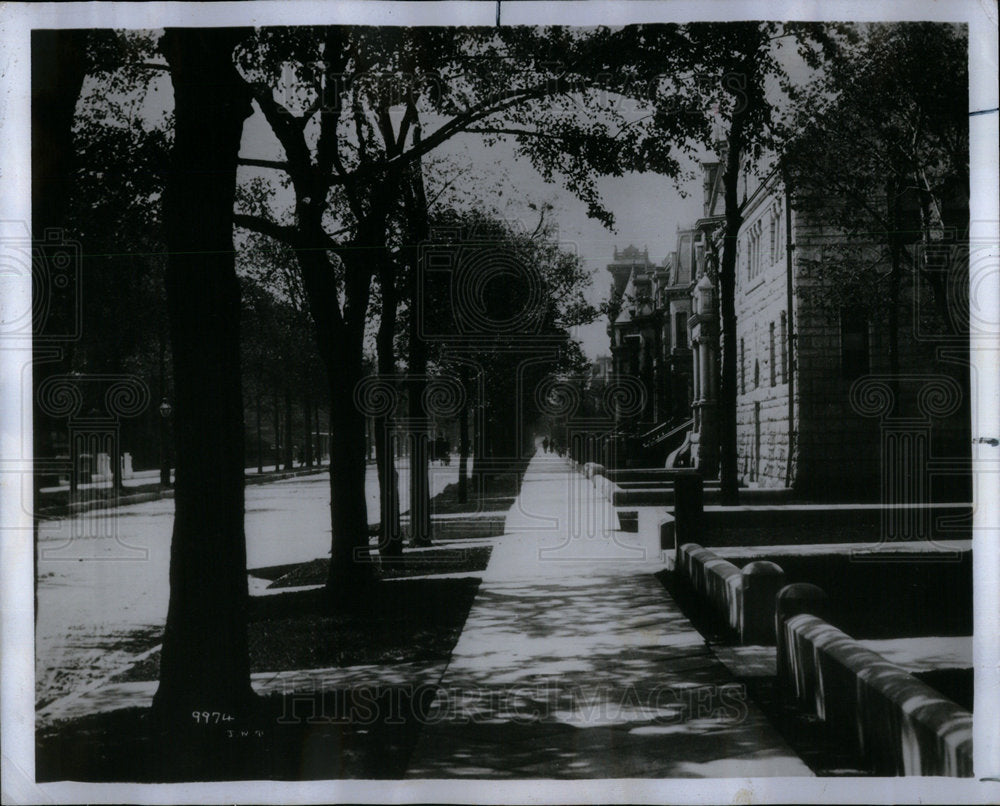 1973 Press Photo Prairie Avenue Heritage District Chi - RRX02197- Historic Images