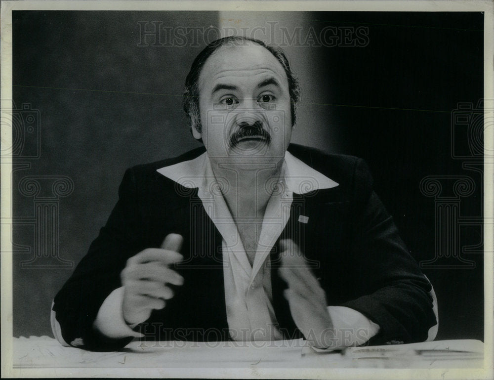 1981 Press Photo Tony Bonilla National President Lulac - RRX02255- Historic Images