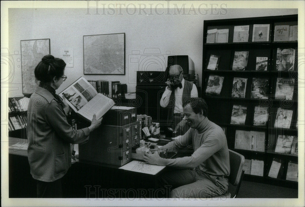 1981 Press Photo Chicago Public Library - RRX02655- Historic Images