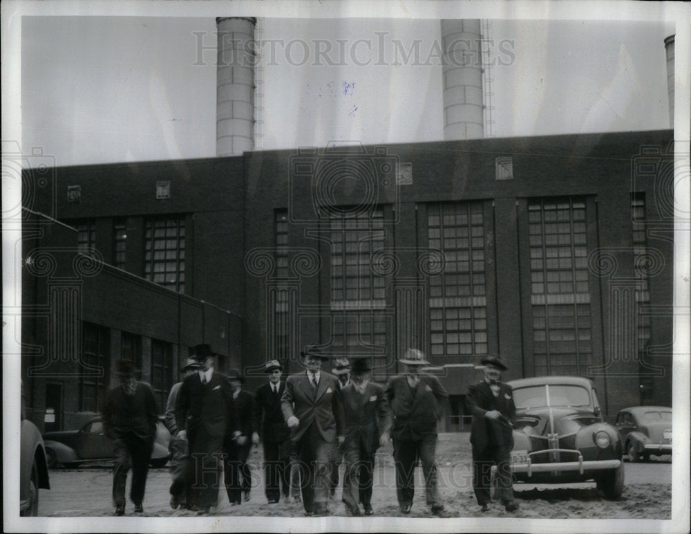 1940 Press Photo Sewage Plant Detroit - RRX03575- Historic Images
