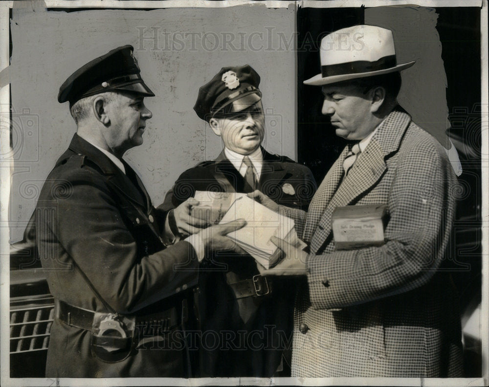 1935 Press Photo Detroit County Auditor Edward Liams - RRX03859- Historic Images