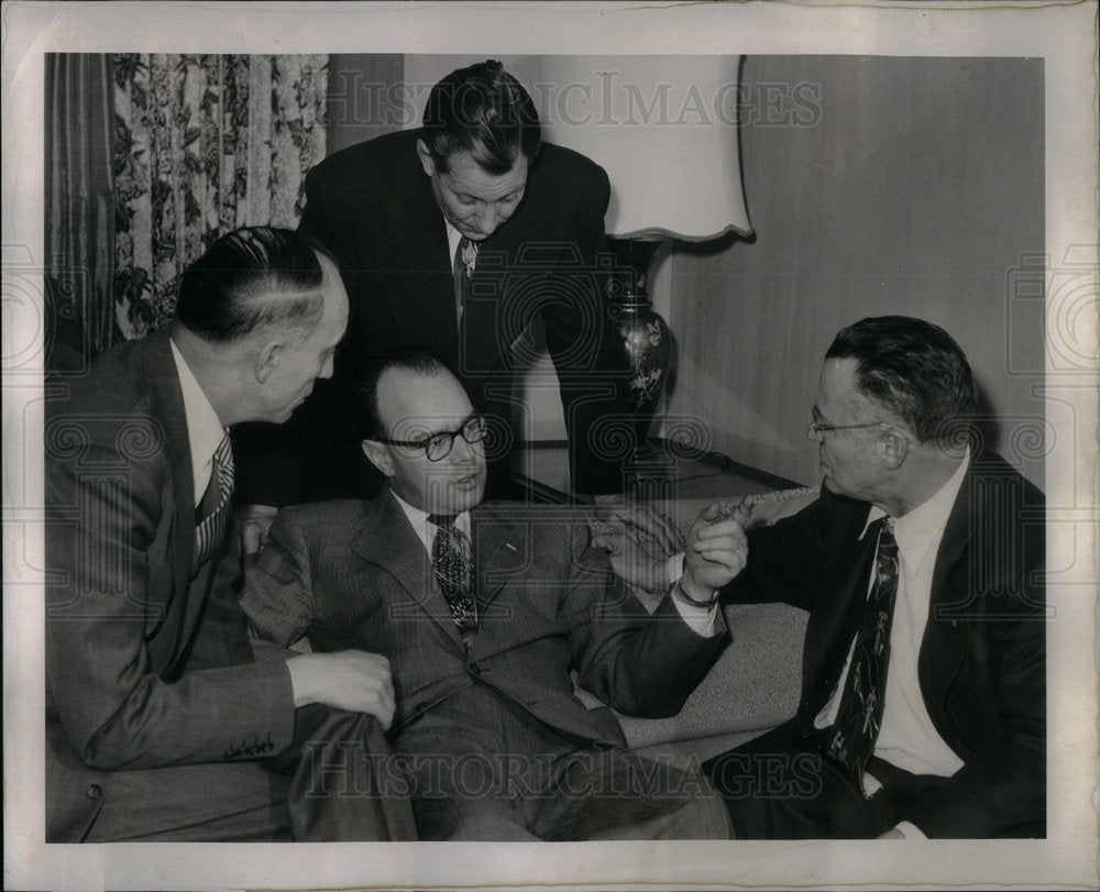 1952 Press Photo Rep Moulder Jackson Potter Wood - RRX04459- Historic Images