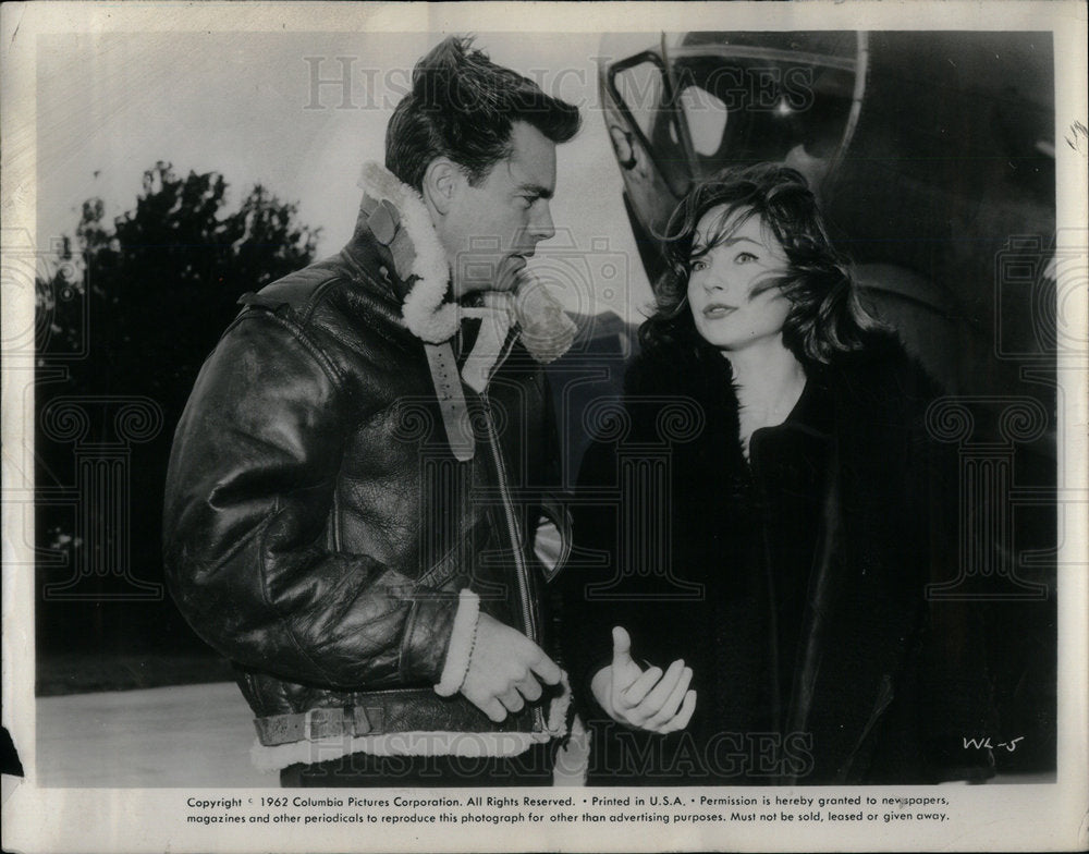 1962 Press Photo Robert Wagner Shirley Anne Field star - RRX04829- Historic Images