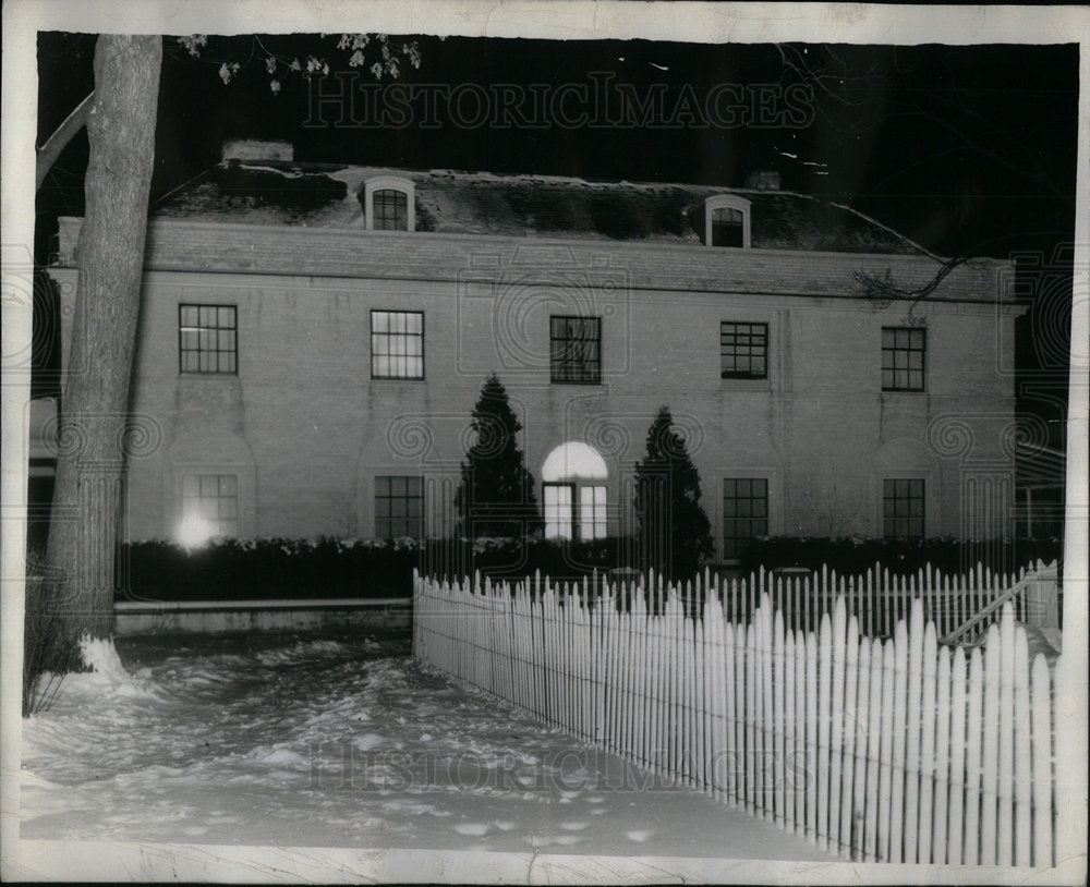 1943 Press Photo Tiffany Residence Watson Armour Lake - RRX05131- Historic Images