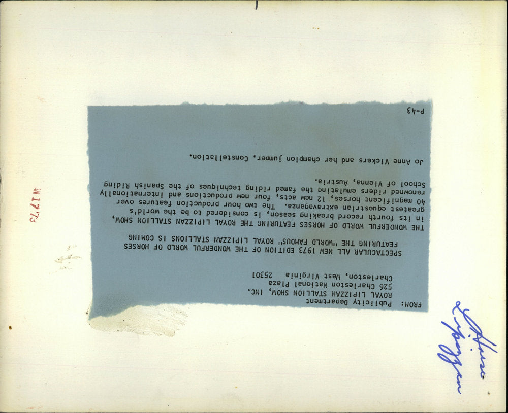 1973 Press Photo Jo Anne Vickers and Constellation - RRX77243