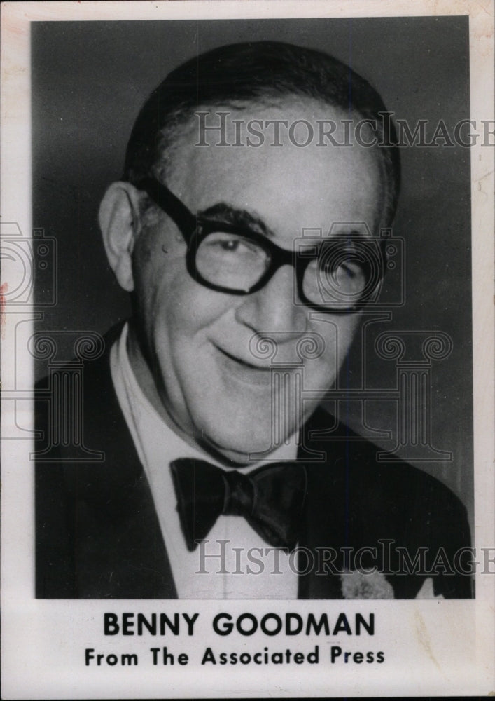 1967 Press Photo Benjamin David &quot;Benny&quot; Goodman America- RSA00649- Historic Images