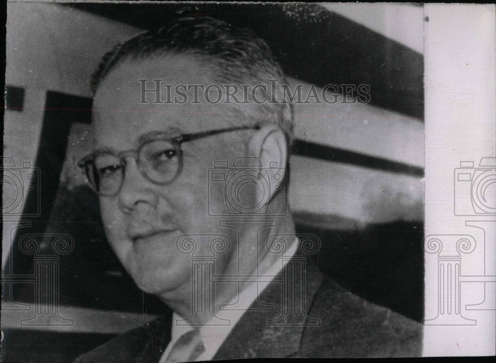 1955 Press Photo Karl Lott Rankin American diplomat Wis- RSA02541- Historic Images