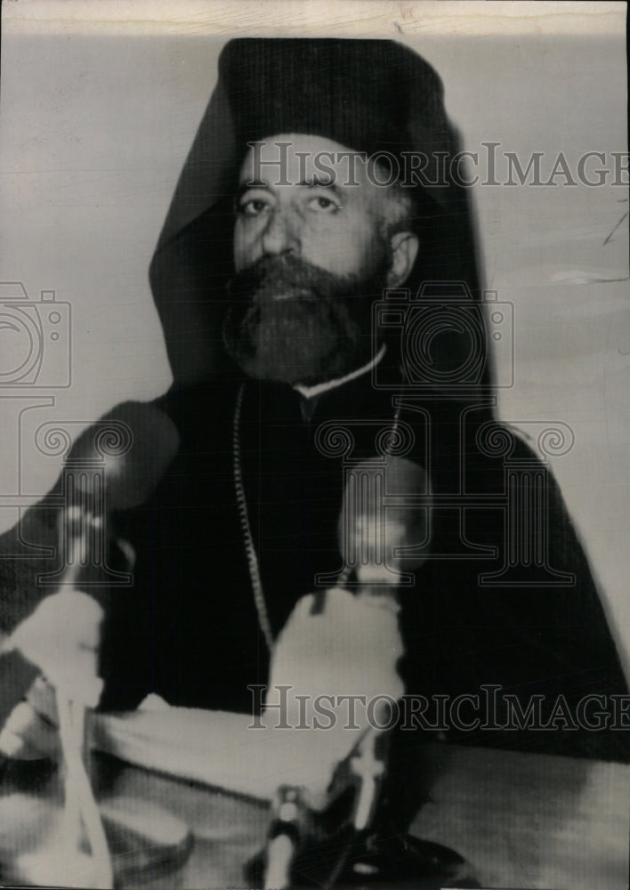 1964 Press Photo Archbishop Makarios Greek Cypriot pres- RSA03201- Historic Images