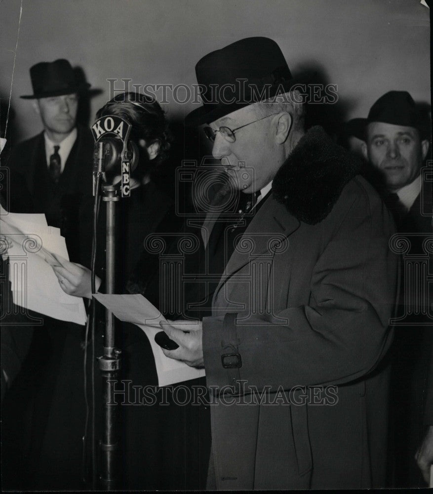 1940 Press Photo William Jeffers- RSA03311- Historic Images