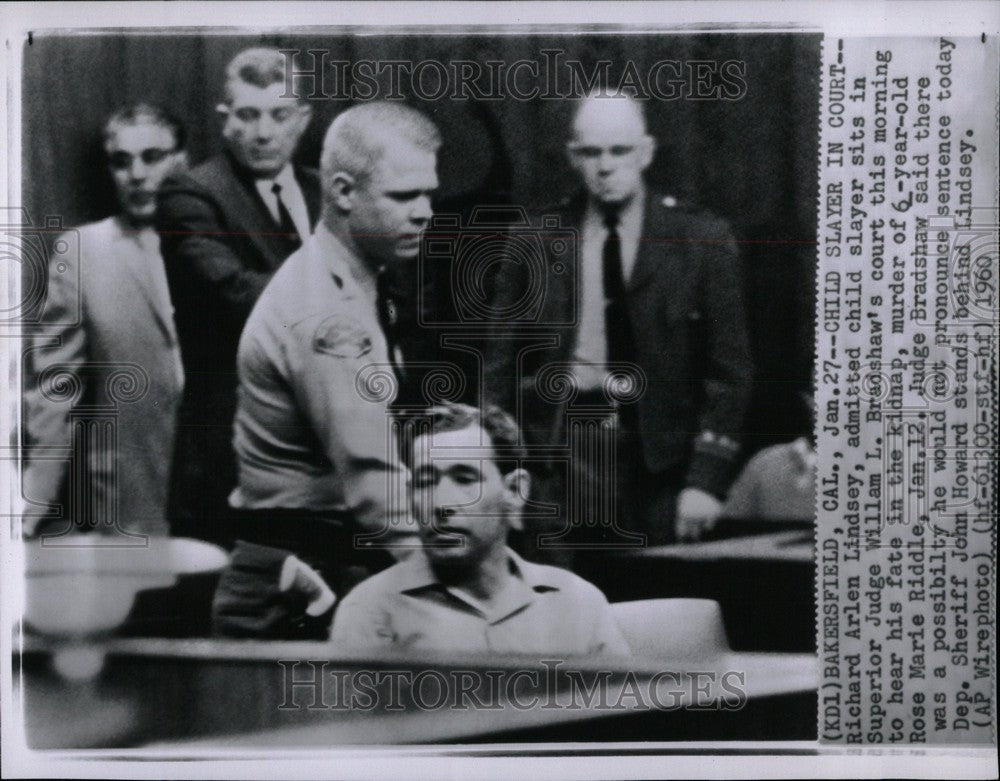 1960 Press Photo Richard Arlen Lindsey In Court- Historic Images