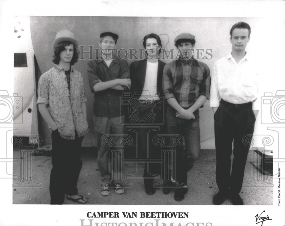 1988 Press Photo Camper Van Beethoven American Alternat- Historic Images