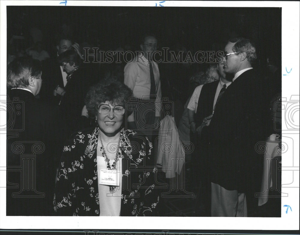 1992 Press Photo Dr Joan B Campbell National Council Ch- Historic Images