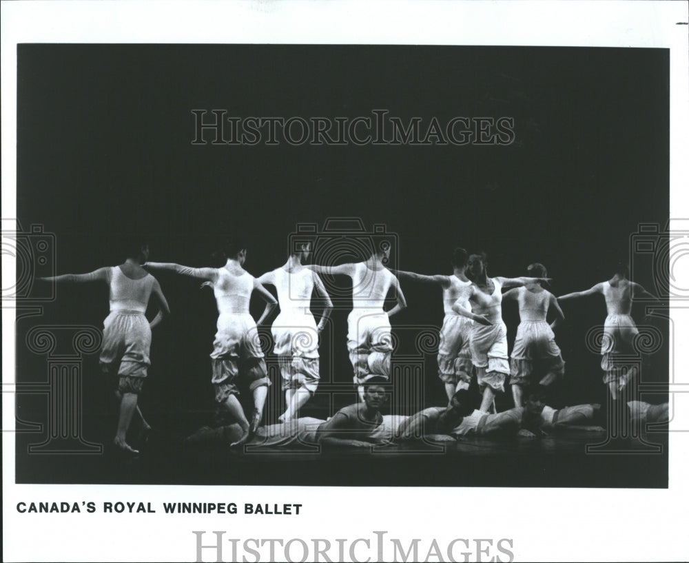 Press Photo Canada Royal Winnipeg Ballet Choreography J- RSA06093- Historic Images