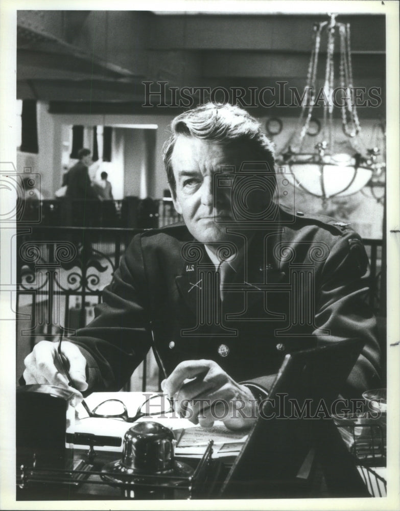 1985 Press Photo Hal Brook American Film TV Movie Actor- Historic Images