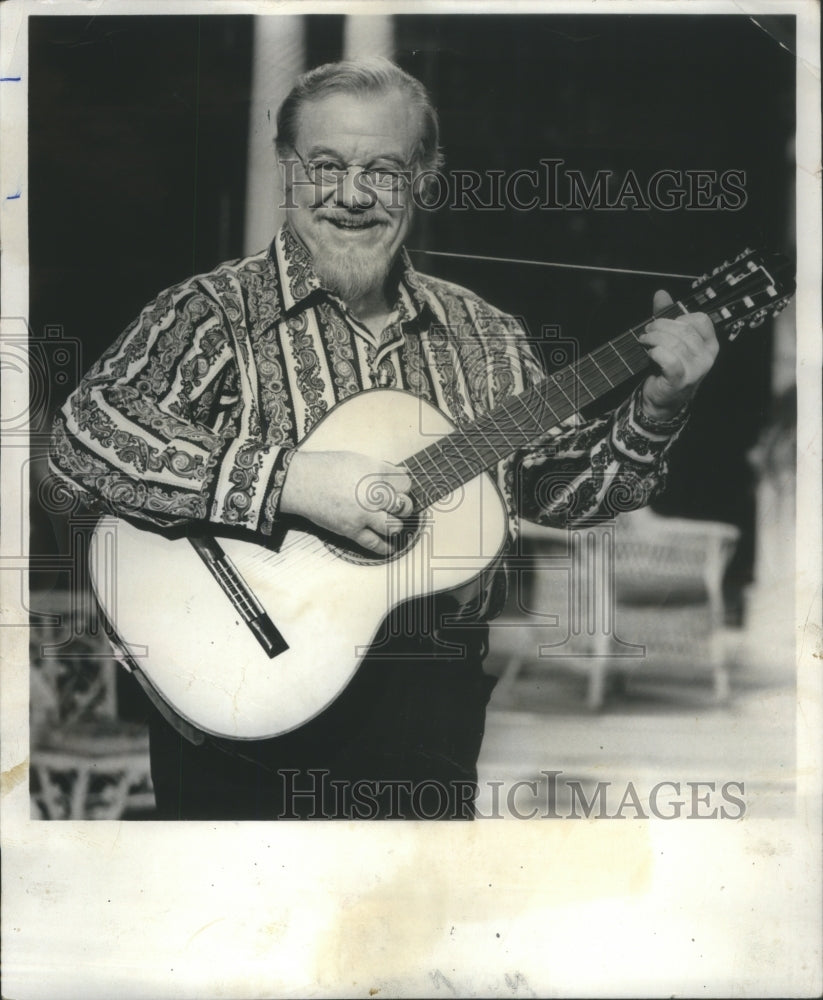 1972 Press Photo Big Daddy Burl Ives stars Television- Historic Images