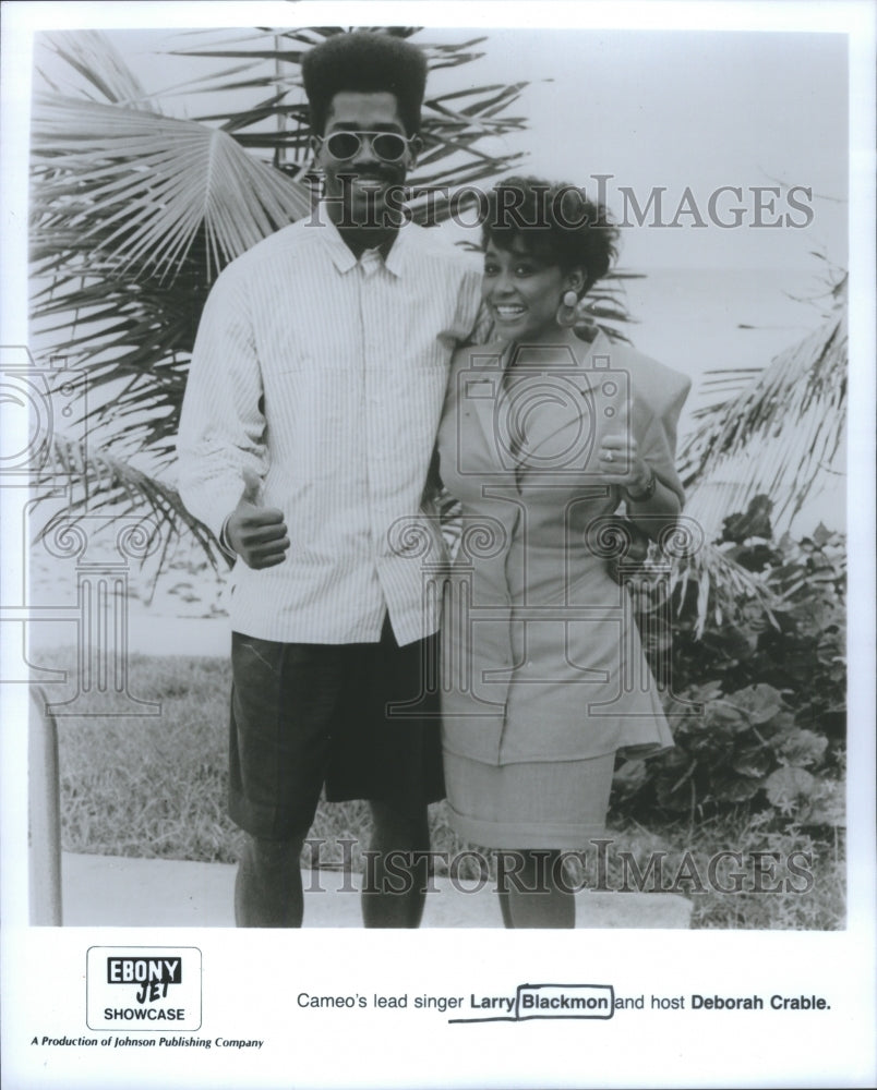 Press Photo Lead Singer of Funk Group Cameo, Larry Blac- RSA09549- Historic Images