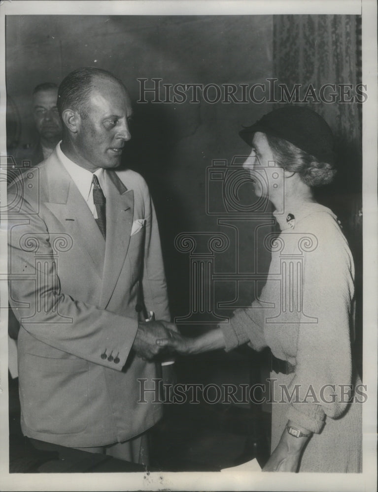 1934 Press Photo JAMES A. MOFFETT FEDERAL HOUSING ADMI- RSA10235- Historic Images