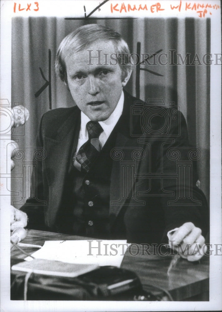 1978 Press Photo SEN.KERRY KAMMER D-PONTIAC- RSA10941- Historic Images