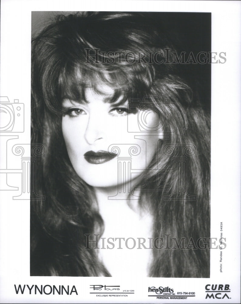 1993 Press Photo Country Music Singer Wynonna Judd - Historic Images