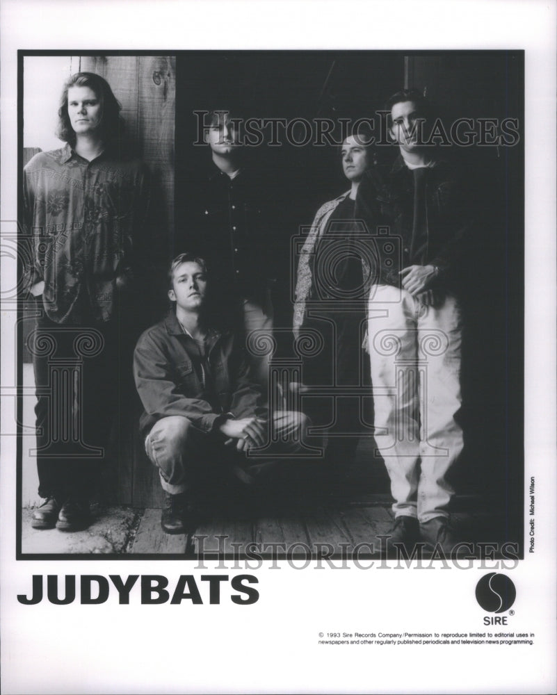 1993 Press Photo Judybats Alternative Rock Band Sire Re- Historic Images