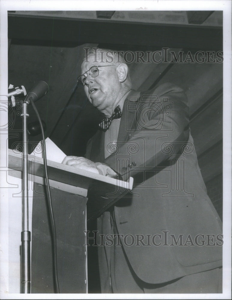 1959 Press Photo RJ McCutcheonmayorprogram Seaboard Sta- Historic Images