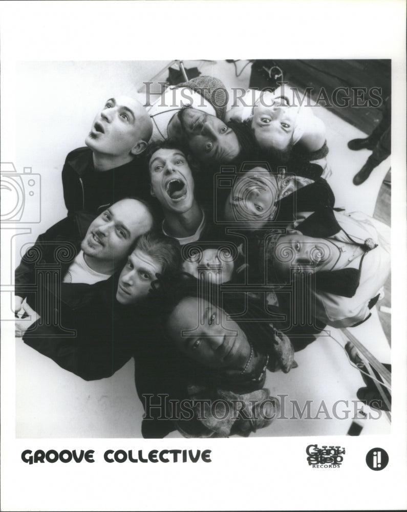 1996 Press Photo Band Groove Collective- Historic Images