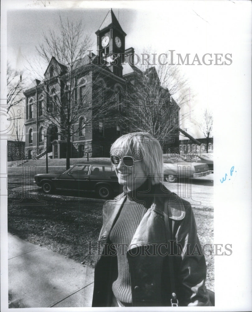 1977 Press Photo Livingston Courthouse- RSA13715- Historic Images