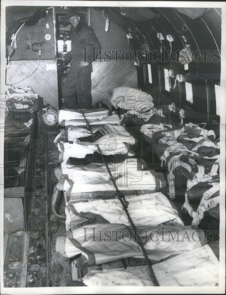 1948 Press Photo Edward Cook Lowry field 9th Air Rescue- RSA15857- Historic Images