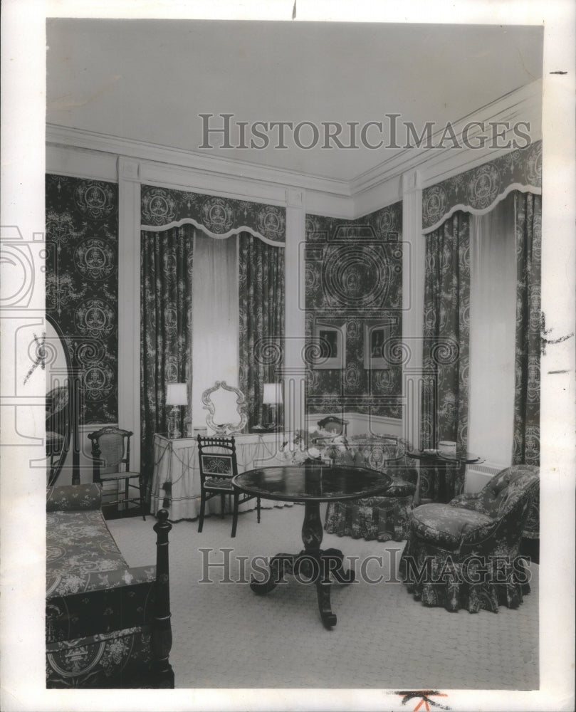 1966 Press Photo White House Interiors Washington D.C.- RSA16193- Historic Images