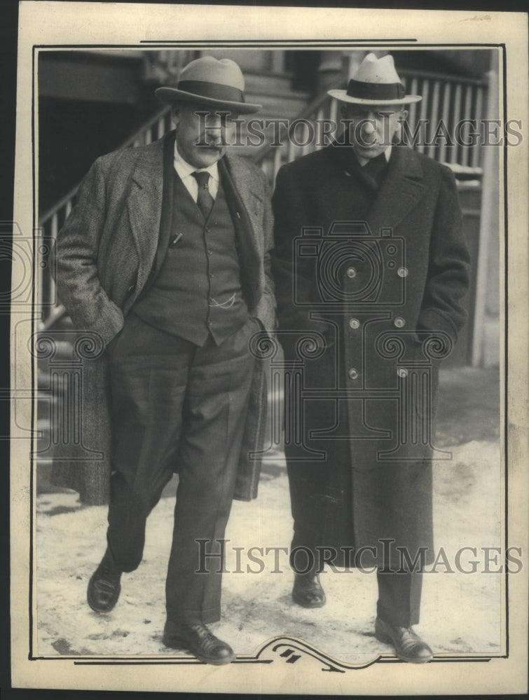 1930 Press Photo Charles Shepard Denver post James Hunt- RSA17029- Historic Images