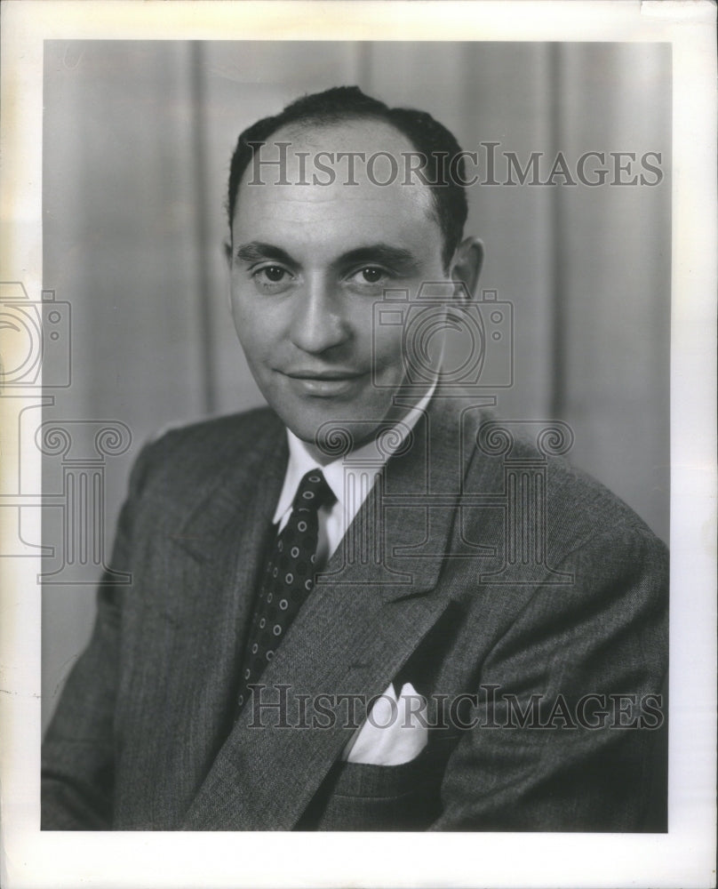 1951 Press Photo Dr. Albert H. Rosenthal ASPA Denver Ch- RSA17379- Historic Images