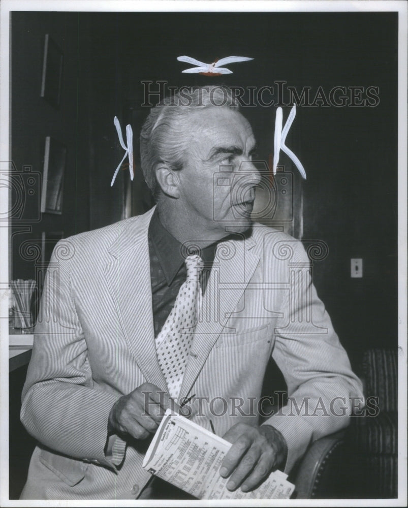 1971 Press Photo Bill Connors Horsesman- Historic Images