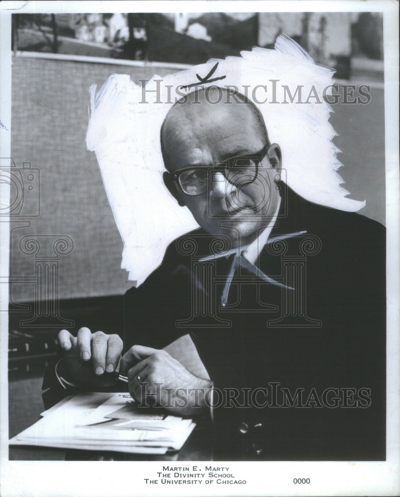 1966 Press Photo Martin Marty Divinity School Universit- RSA19799- Historic Images