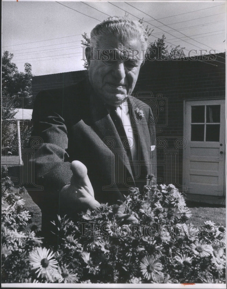 1962 Press Photo Denver Industrialist Adolph Kiesler Wi- Historic Images