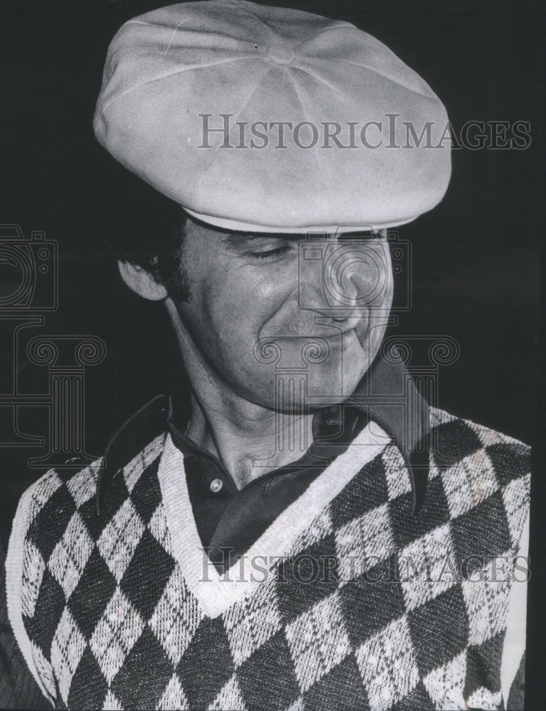 1973 Press Photo Spitfire golf Cap Men Fashion Wear- Historic Images