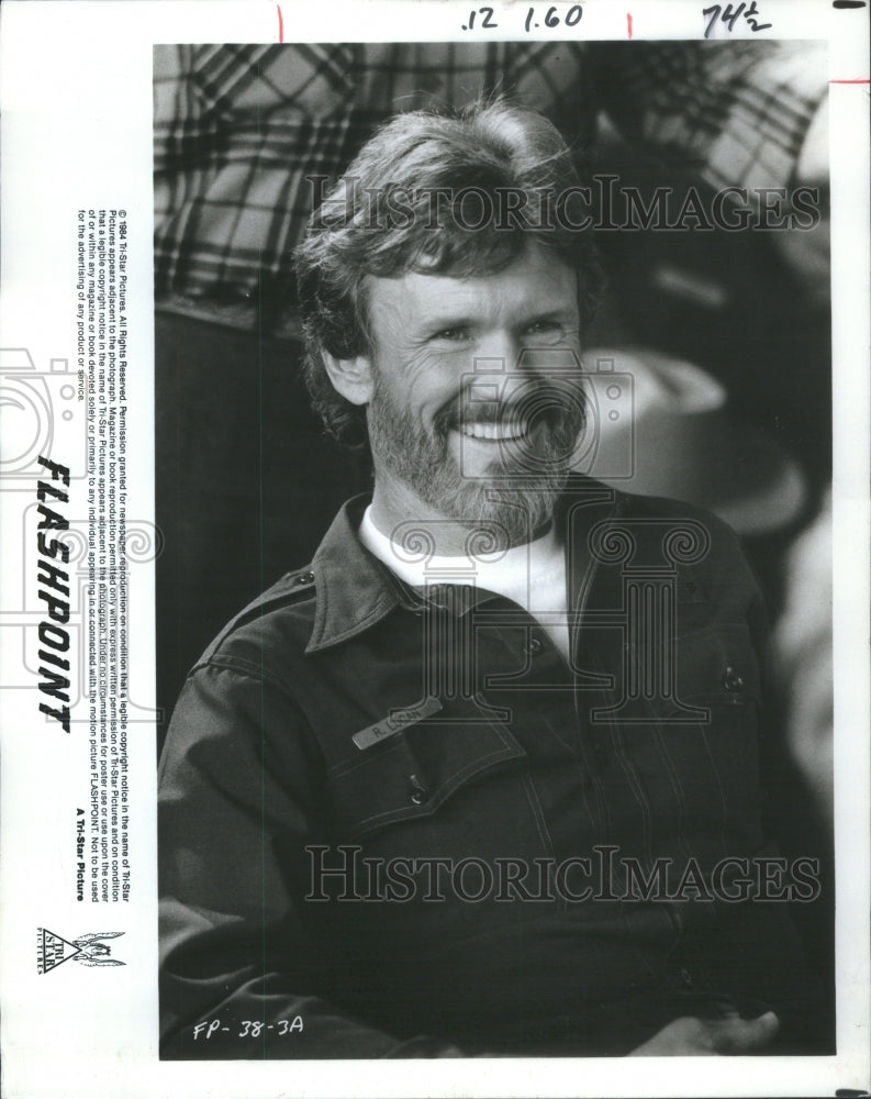 1984 Press Photo Kristoffer Kris Kristofferson Bobby Mc- RSA24233- Historic Images