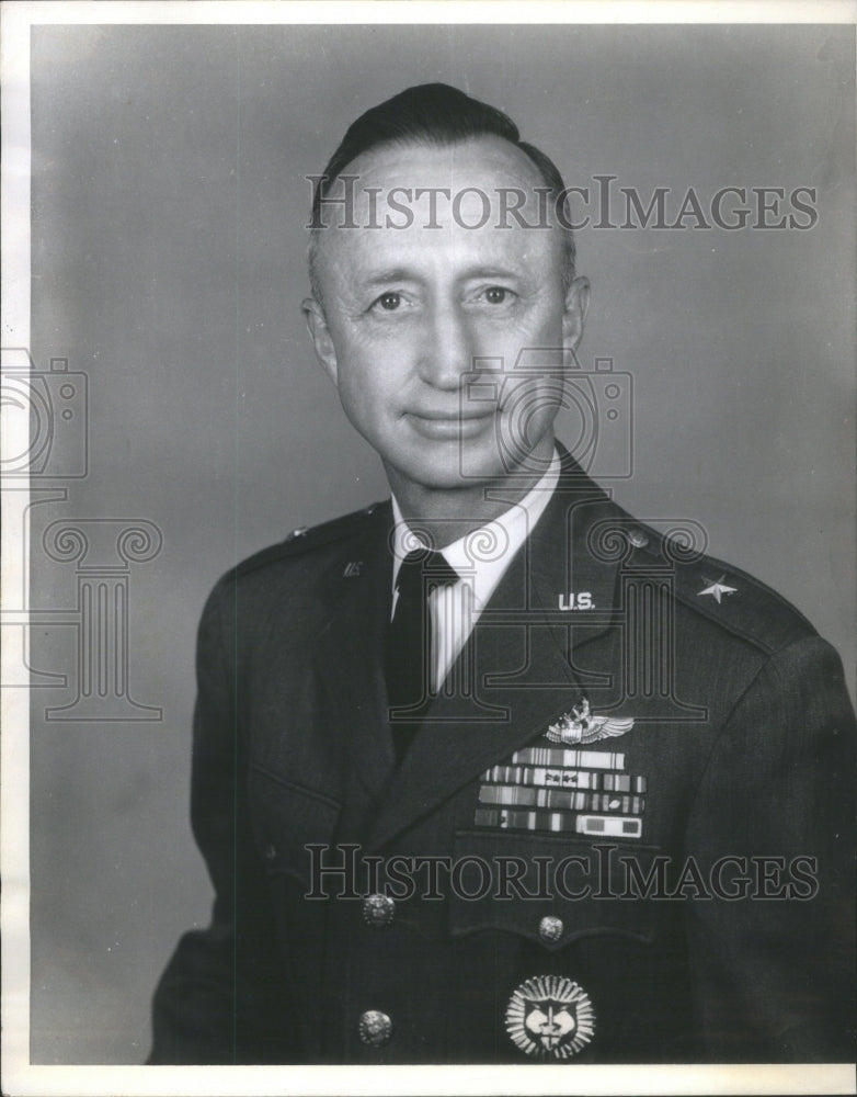 1967 Press Photo Picture of Gen.Roscoe C. Crawford Jr.- RSA24755- Historic Images