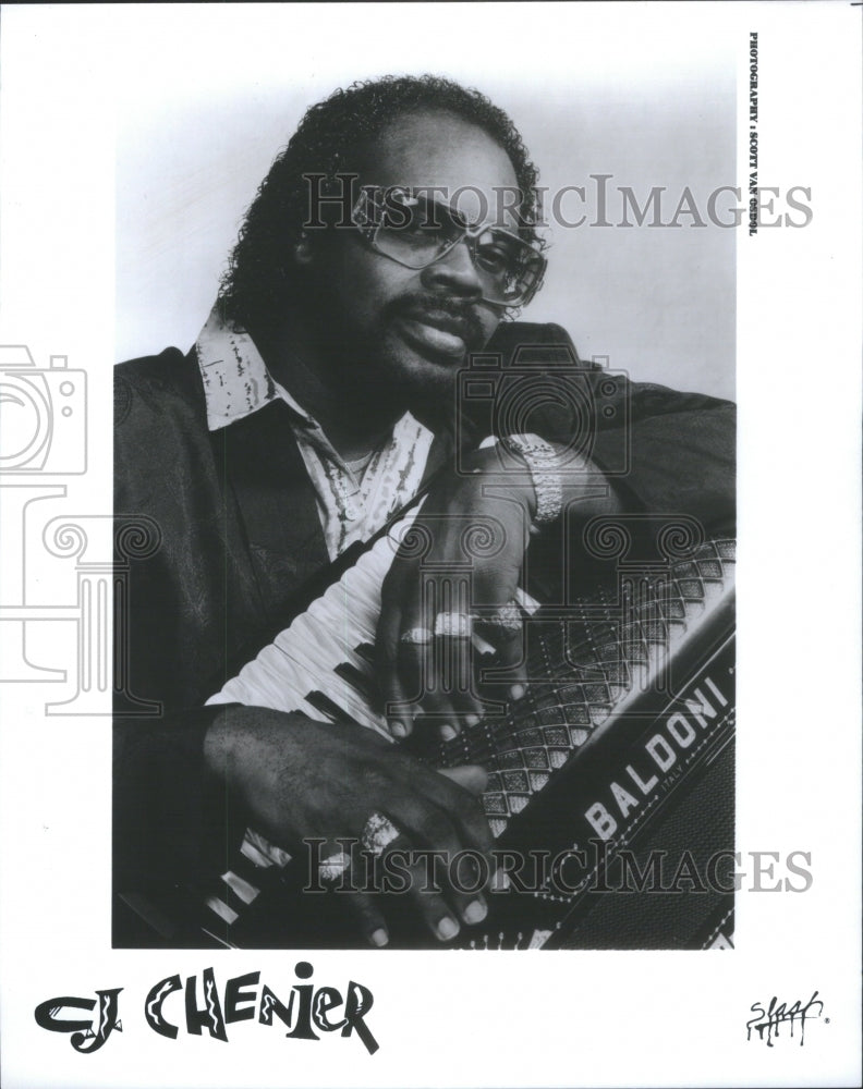 1992 Press Photo CJ CHENIER MUSICIAN TEXAS- RSA25643- Historic Images