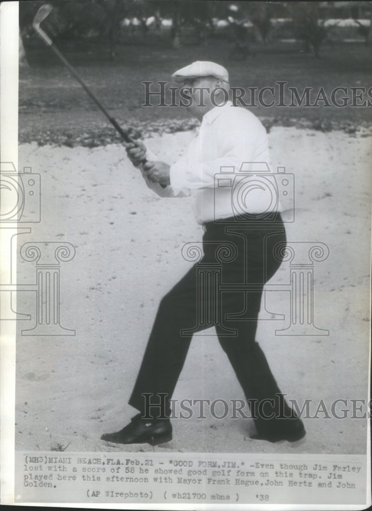 1938 Press Photo Jim Farley played Mayor FrankHague,Joh- RSA26355- Historic Images