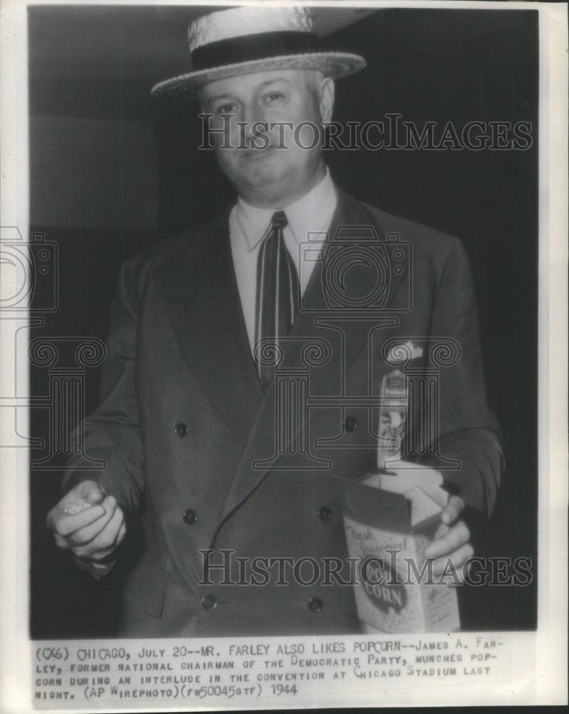 1944 Press Photo Former Democratic Party Head James Far- RSA26365- Historic Images