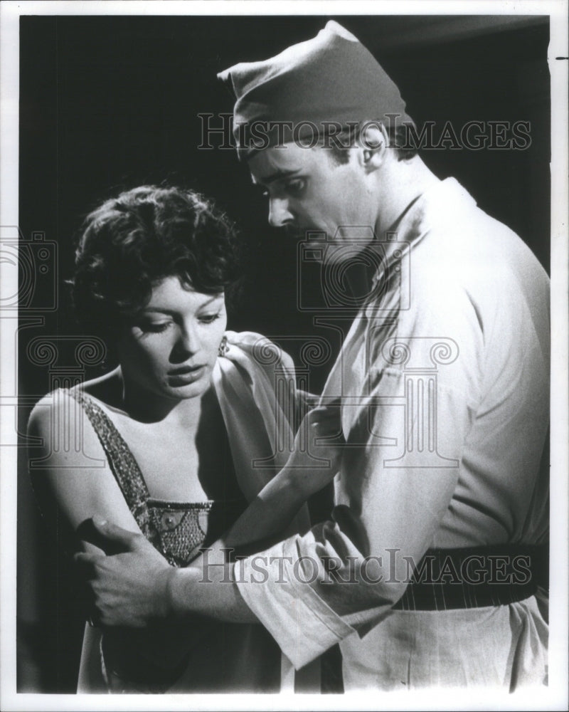 1977 Press Photo Lesley-Anne Down Upstairs Downstairs L- Historic Images