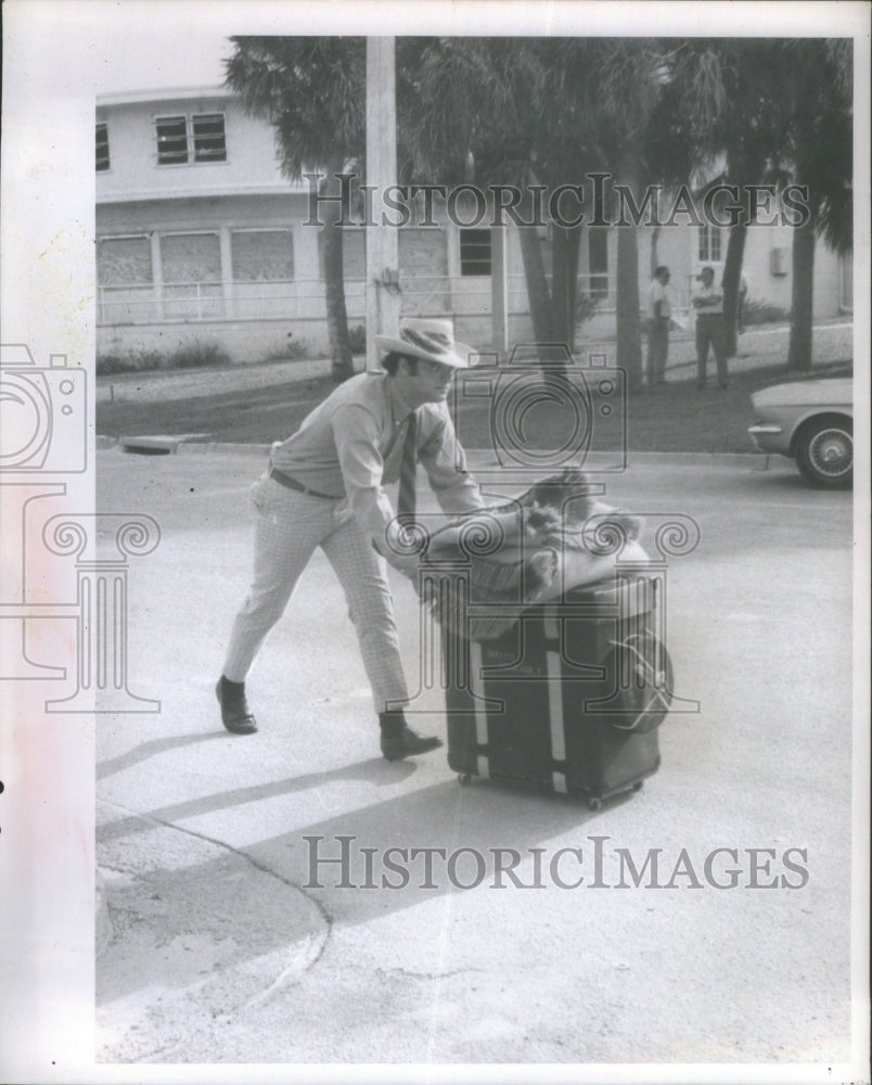 1970 Press Photo St Petersburg Music contest Man- Historic Images