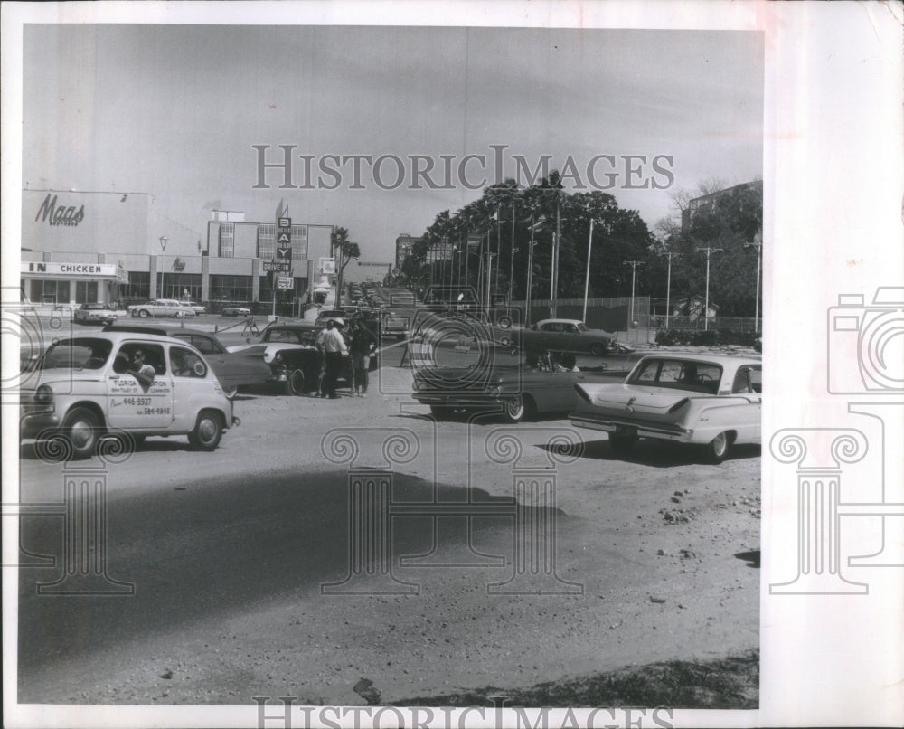 1963 Press Photo Clearwater Traffic- RSA29467- Historic Images