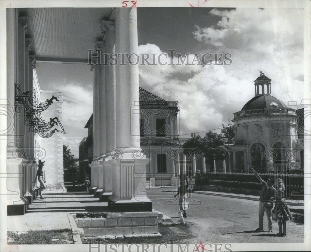 1963 Press Photo Architecture Spanish Town Square Jamai- RSA31245- Historic Images