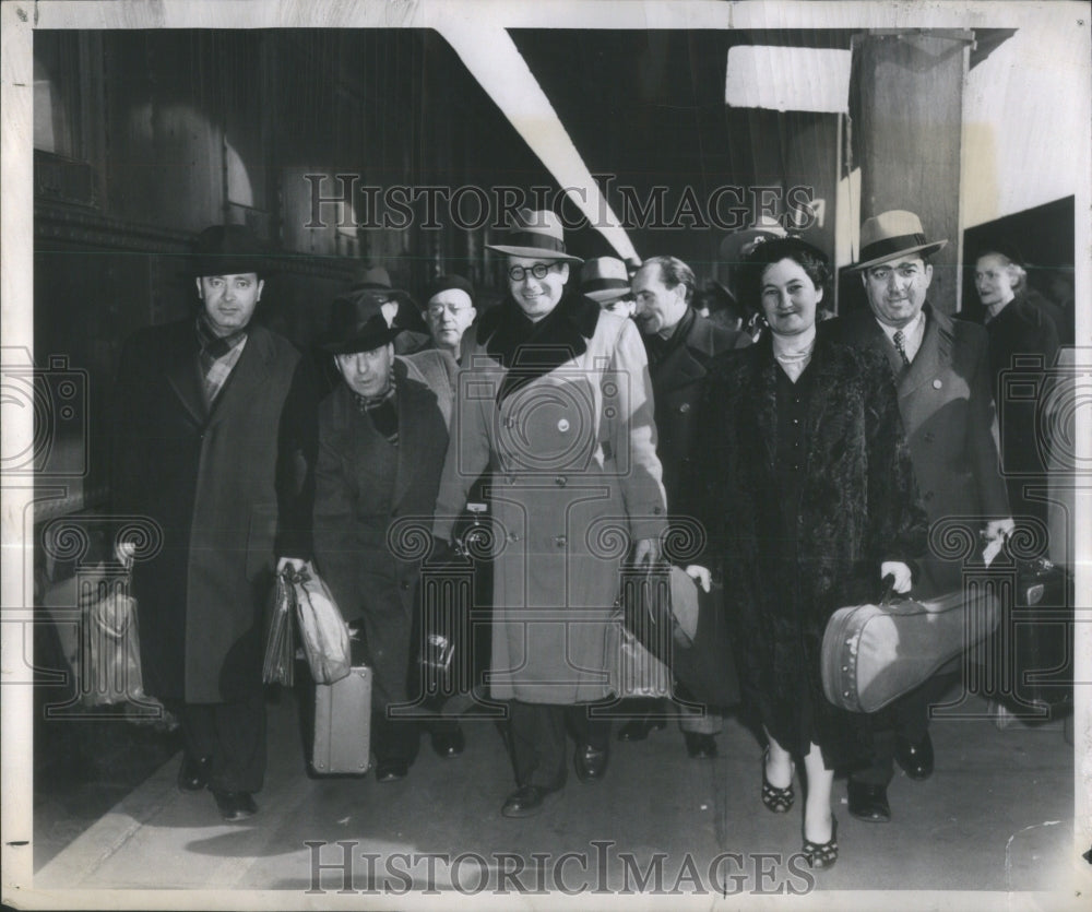 1951 Press Photo Denver auditorium Jacob Surowicz Kurt- RSA32275- Historic Images