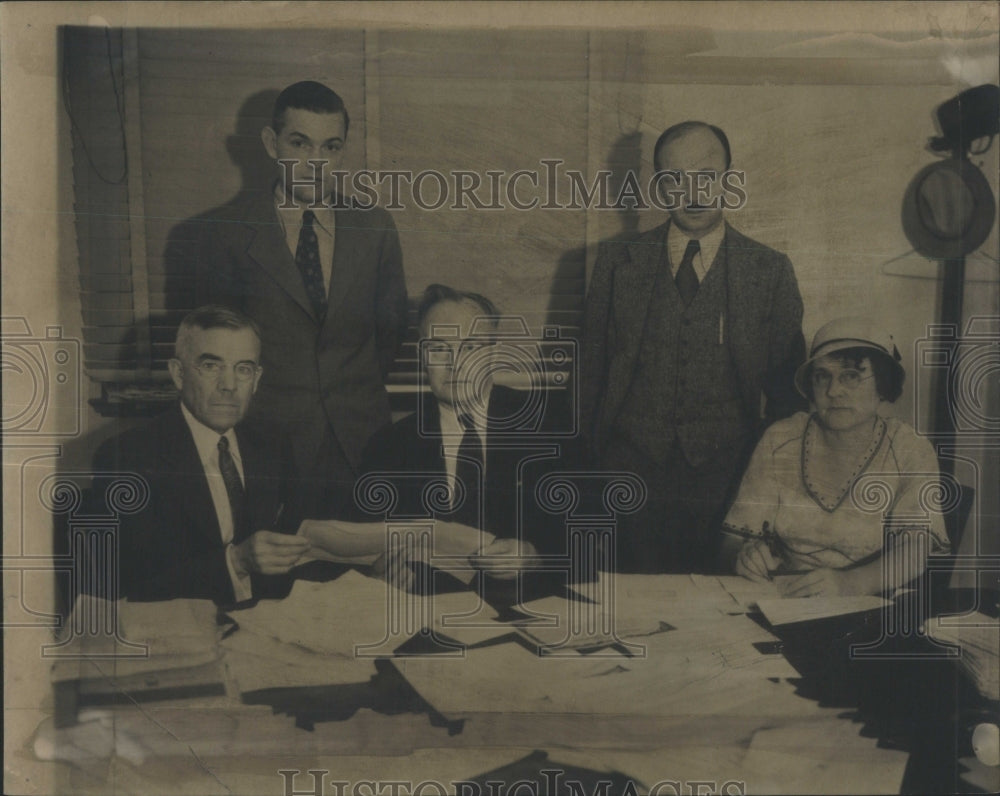 1933 Press Photo John Lynch Colorado Home Owners Loan- RSA32501- Historic Images