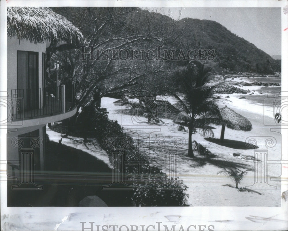 1972 Press Photo hotels Garza Blanca secluded beach res- RSA33361- Historic Images