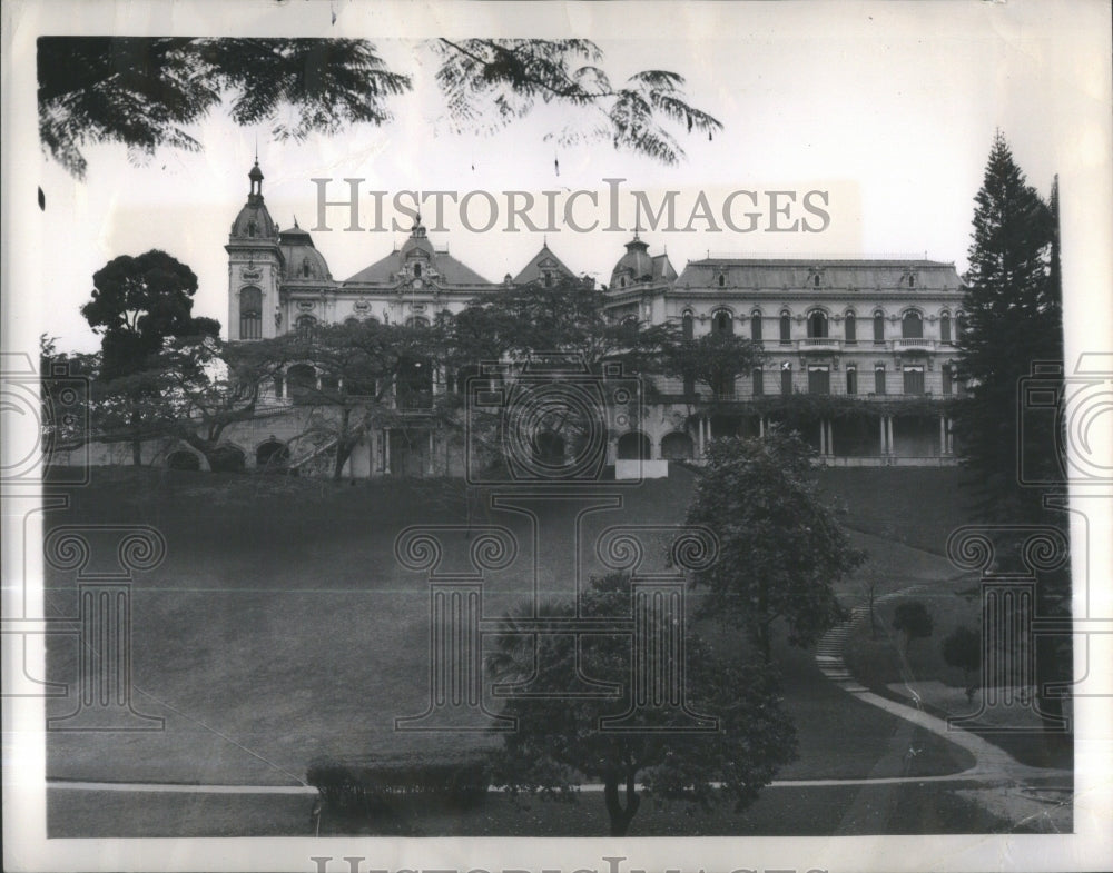 1947 Press Photo Laranjeiras Palace Rio De Janeiro Braz- RSA34313- Historic Images