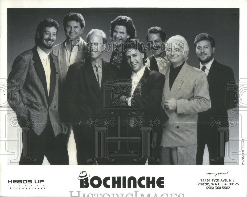 1990 Press Photo Bochinche American Musical Group Seatt- RSA34825- Historic Images